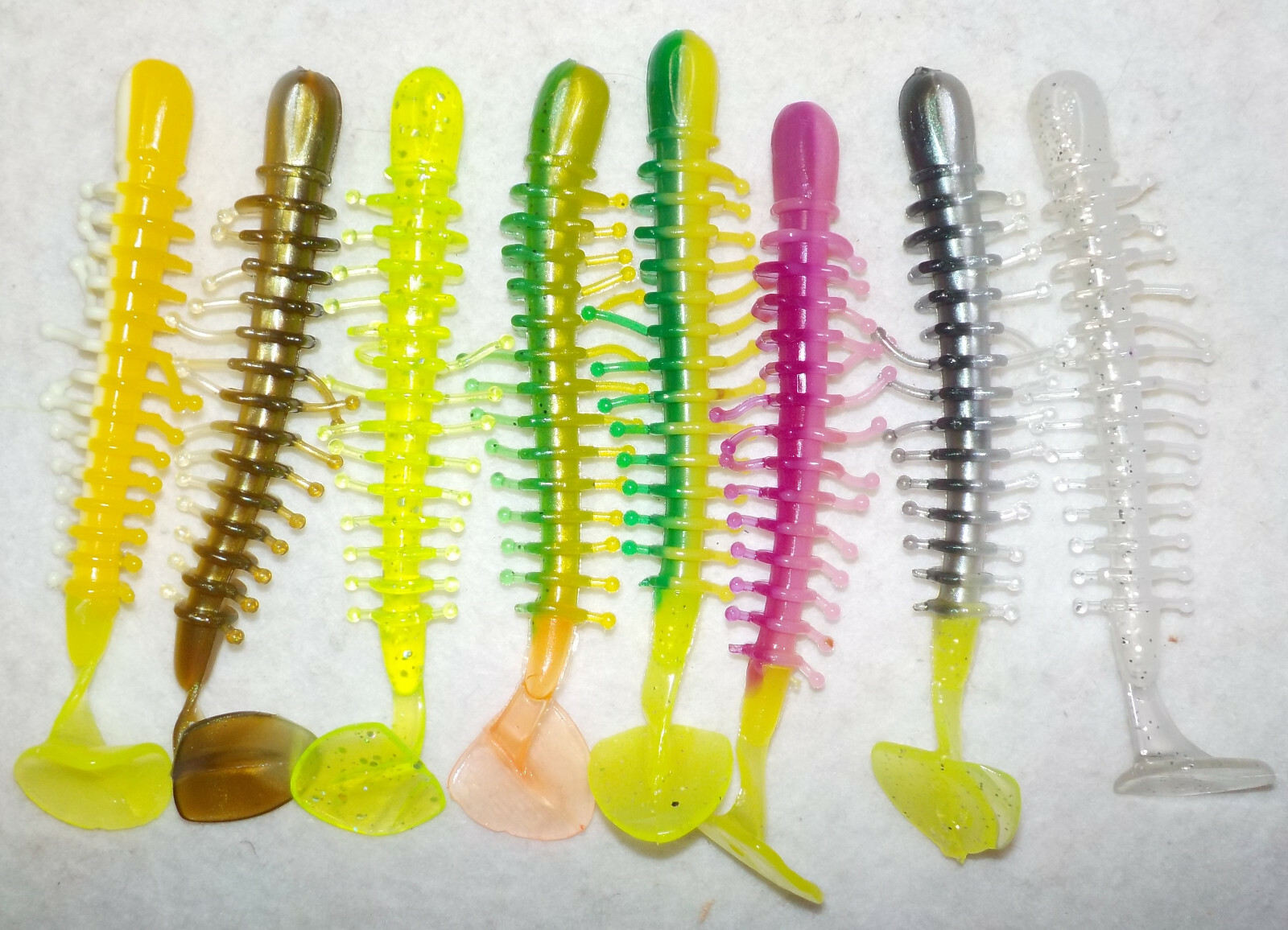 3.8" KALIN'S TICKLE SHAD WALLEYE BASS CRAPPIE FISHING LURE CHOICE COLOR