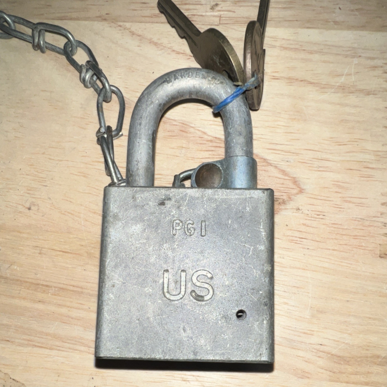 American Lock Company 6200 Series PG1 Keyed Different Hardened Padlock 3/8in