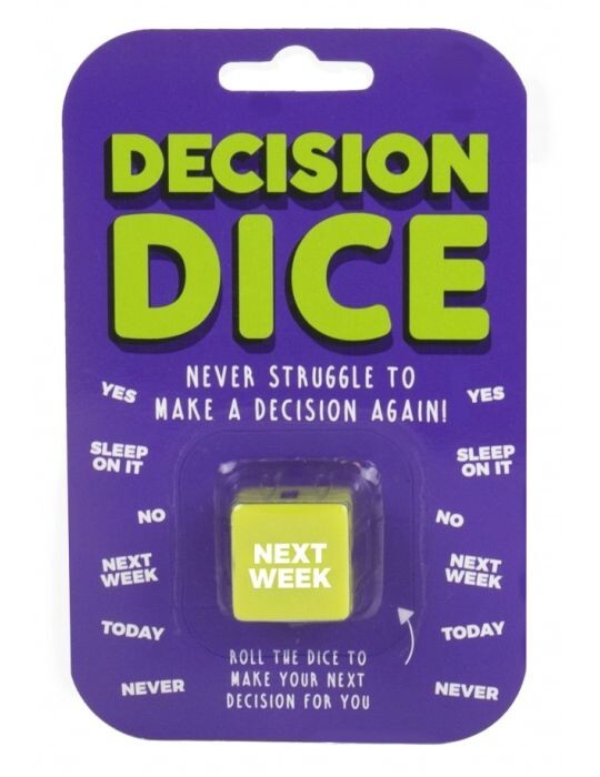 Gift Republic - Decision Dice  NEW