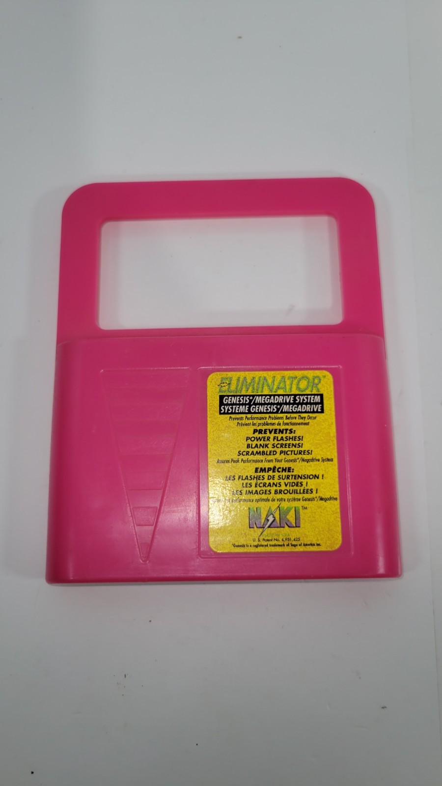 Vintage Naki Eliminator for Sega Genesis Main Unit only