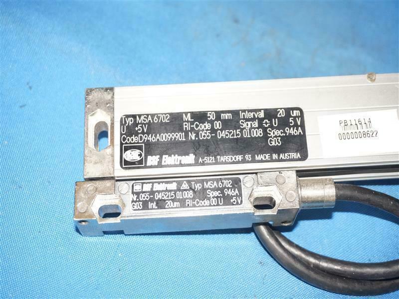 RSF Elektonik MSA 6702 MSA6702 Enclosed Linear Encoder ML 50mm. Interval 20 um