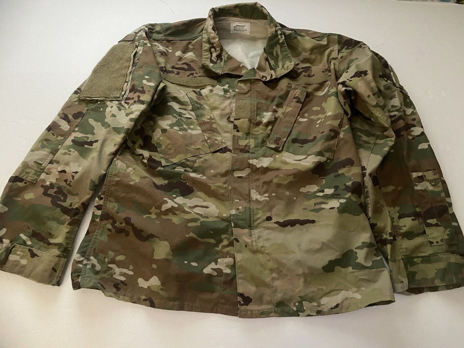 US Military Army OCP Combat Uniform Coat, Unisex SZ Medium Reg