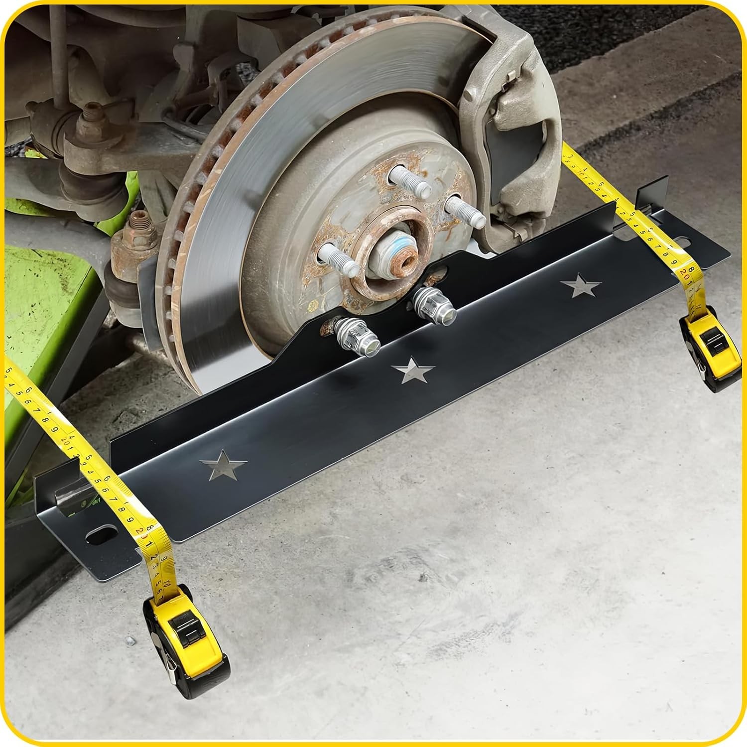 Wheel Alignment Tool Kit,Heavy Duty Toe Alignment Tool Universal Front End Align