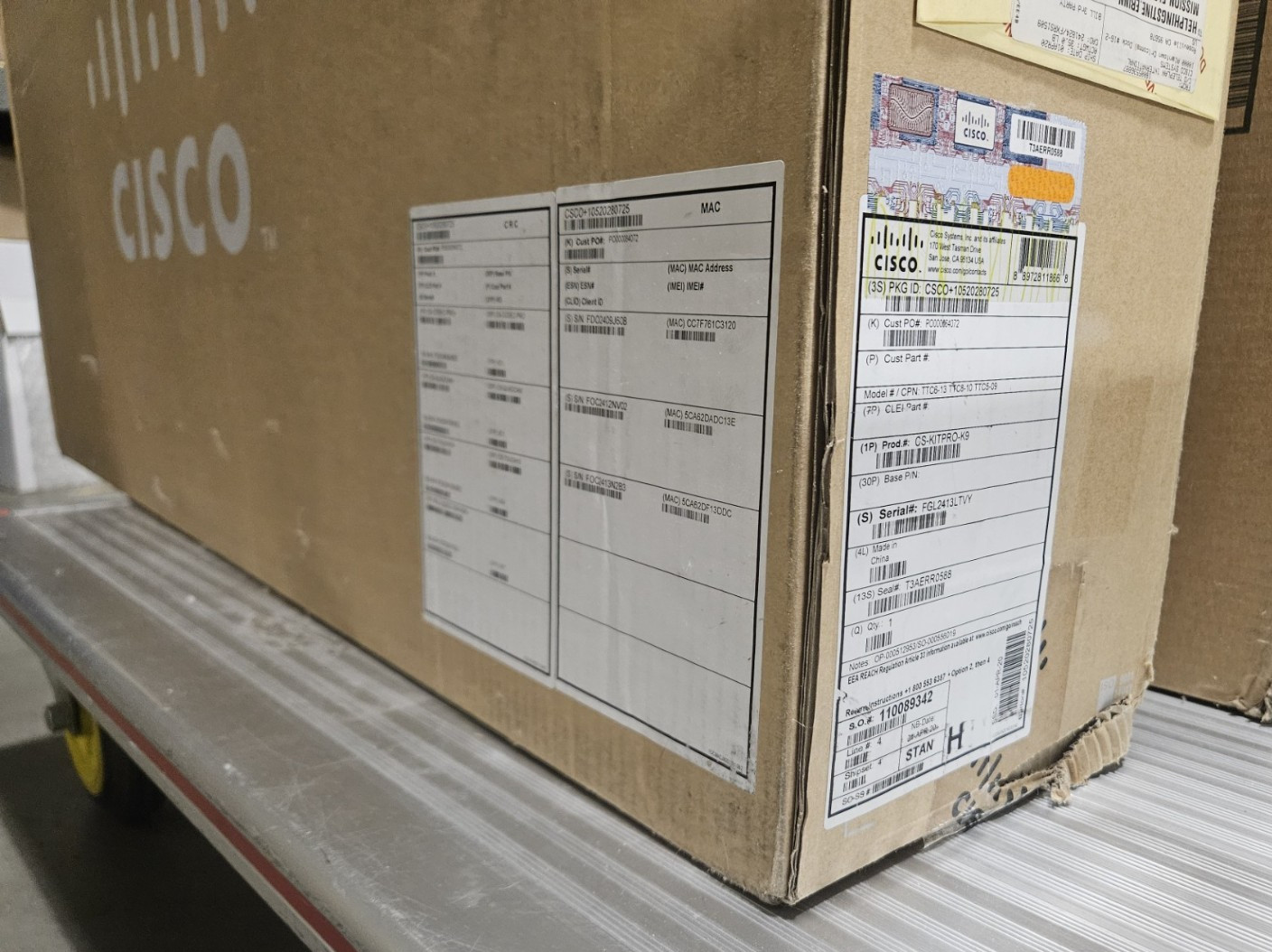 Cisco CS-KITPRO-K9 Room Kit Pro Brand New In Sealed Box