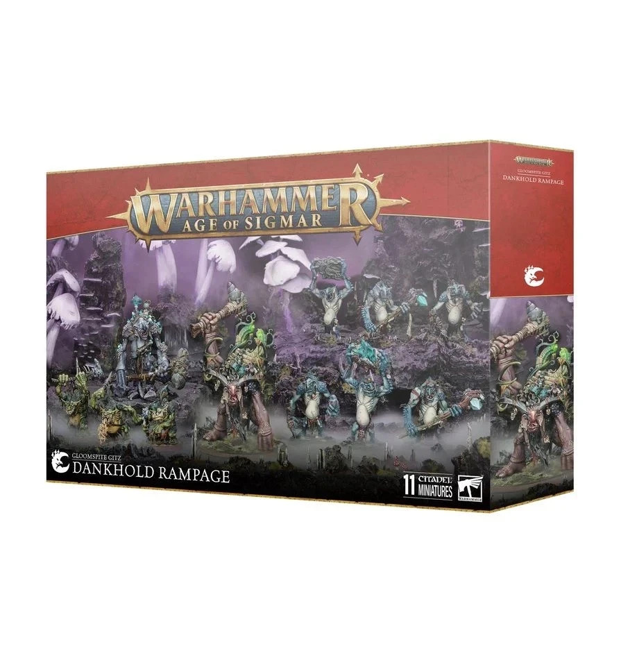 Warhammer Age of Sigmar - Gloomspite Gitz Battleforce: Dankhold Rampage NEW
