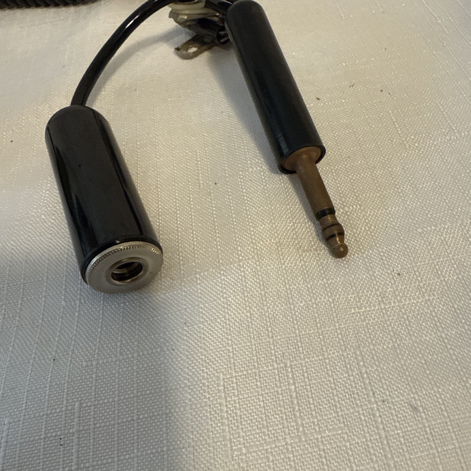 David Clark C10-15 Push to Talk PTT Switch with Intercom Mod instal! NOT TESTED