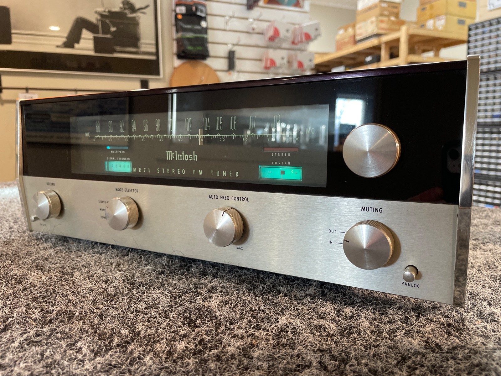 McIntosh MR71 Tube Tuner, Pro Restored, Nice Condition
