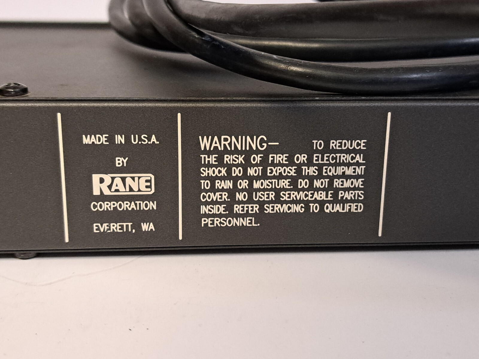 Rane ME30 Fully Tested 30Band Audio Graphic Equalizer
