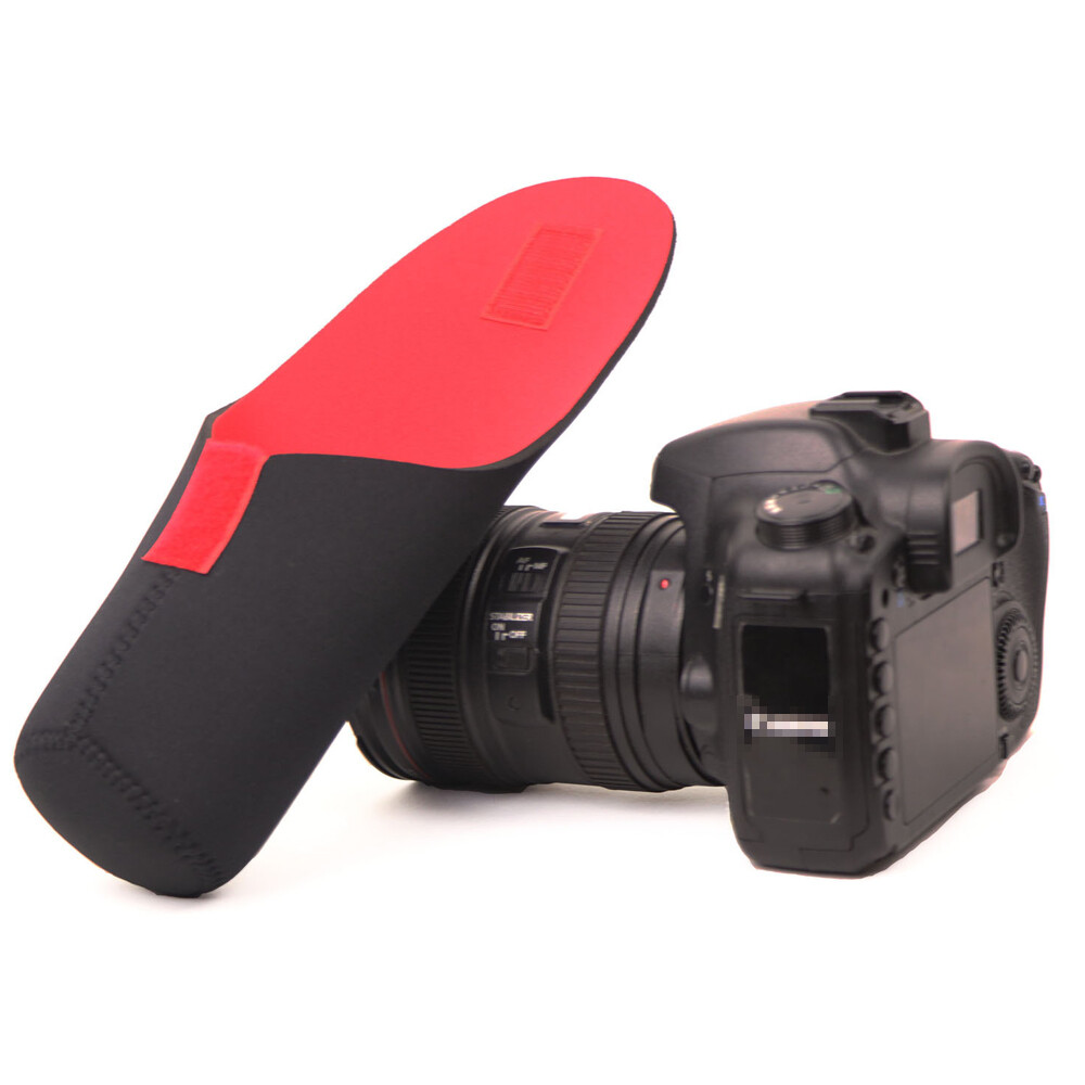 5X Neoprene DSLR Waterproof Camera Lens Soft Protector Pouch Bag Case Set