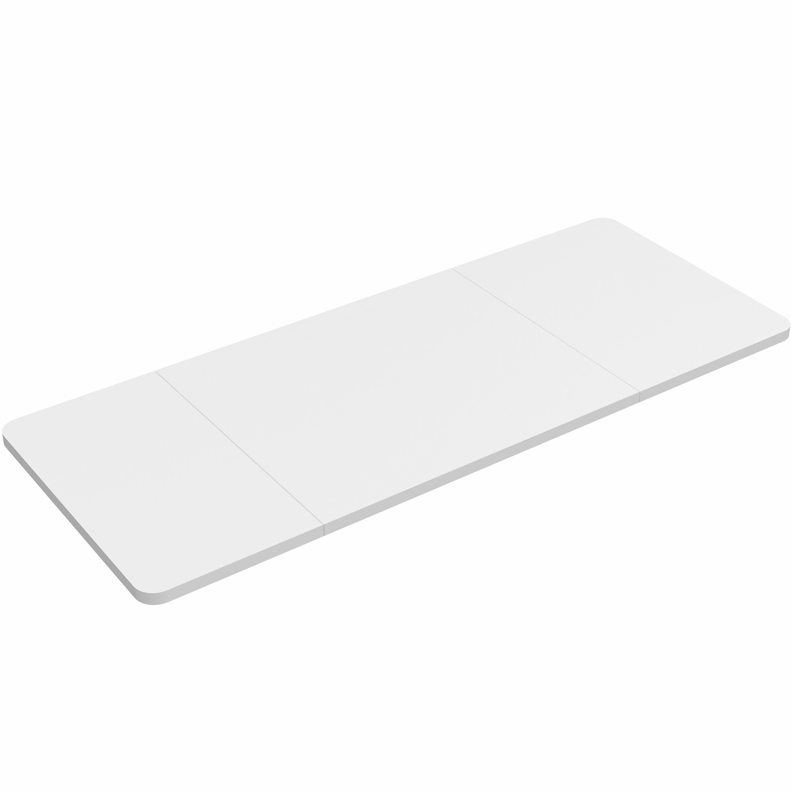 VIVO White 60 x 24 inch Universal Table Top for Sit to Stand Desk Frames