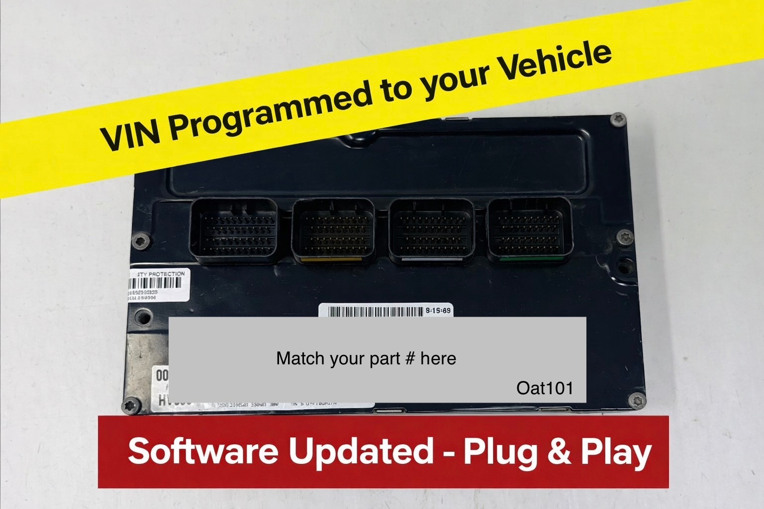 2007 Dodge Grand Caravan 3.8L  PCM ECU ECM Engine Computer 05187197 Plug & Play