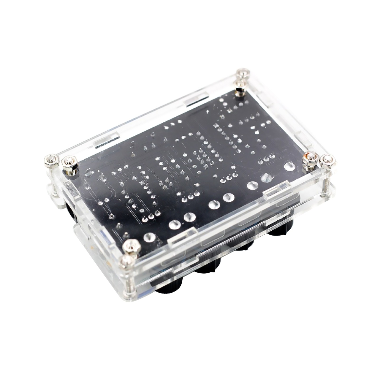 ICL8038 Low Frequency Signal Generator DIY Kit Acrylic Shell Xr2206 Version