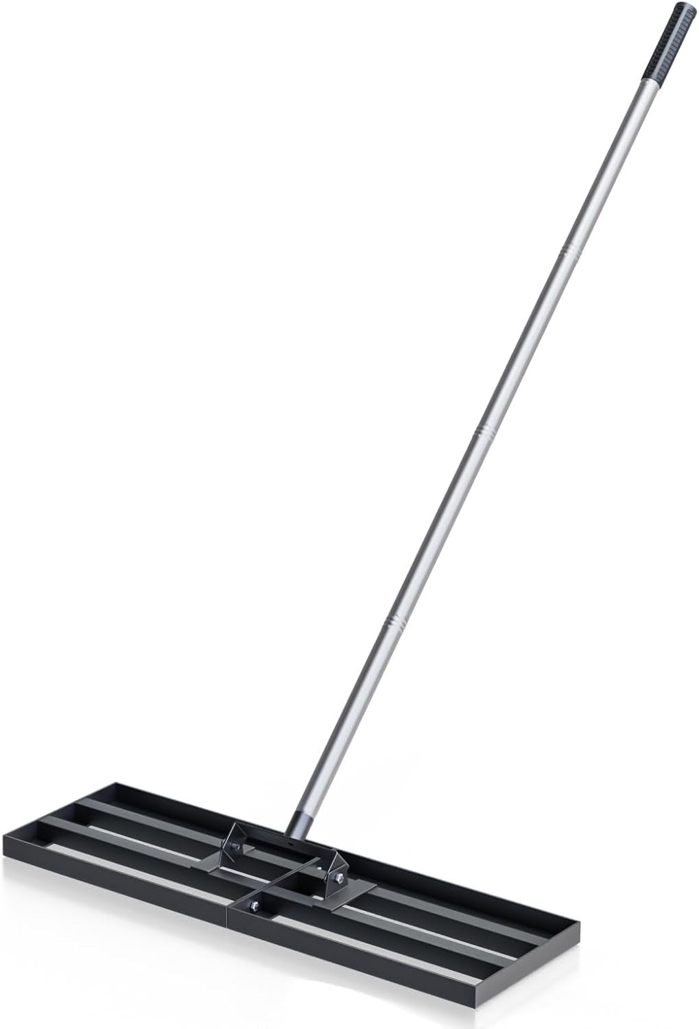 Lawn Leveling Rake 30" x 10" with 78" Adjustable Stainless Steel Handle - Heavy