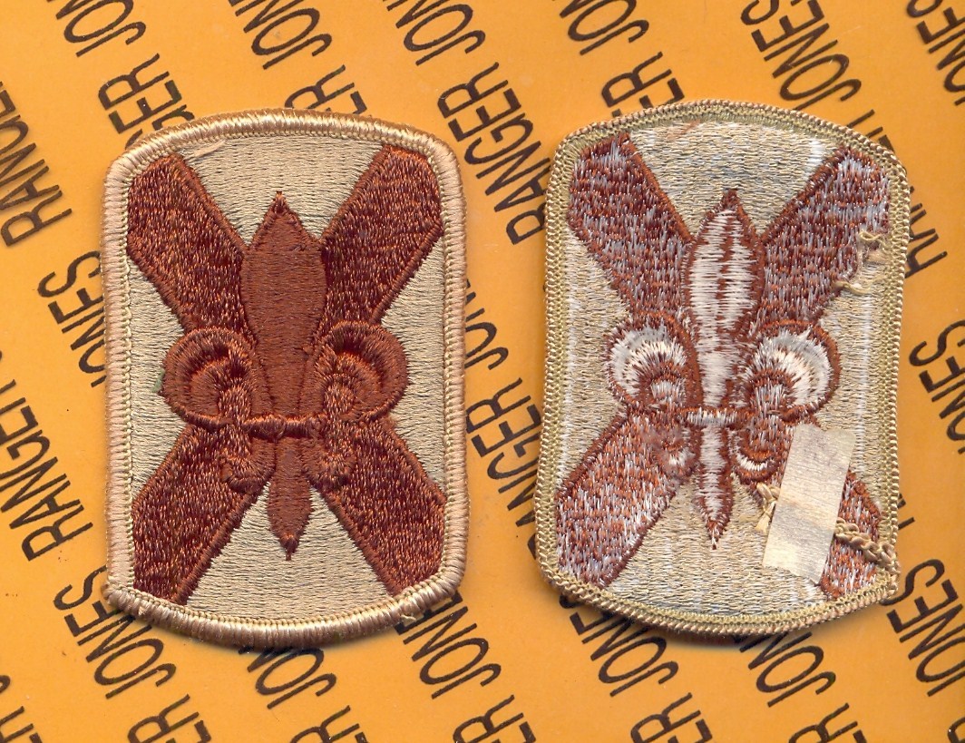 US Army 256th Infantry Brigade Desert DCU uniform shoulder patch m/e