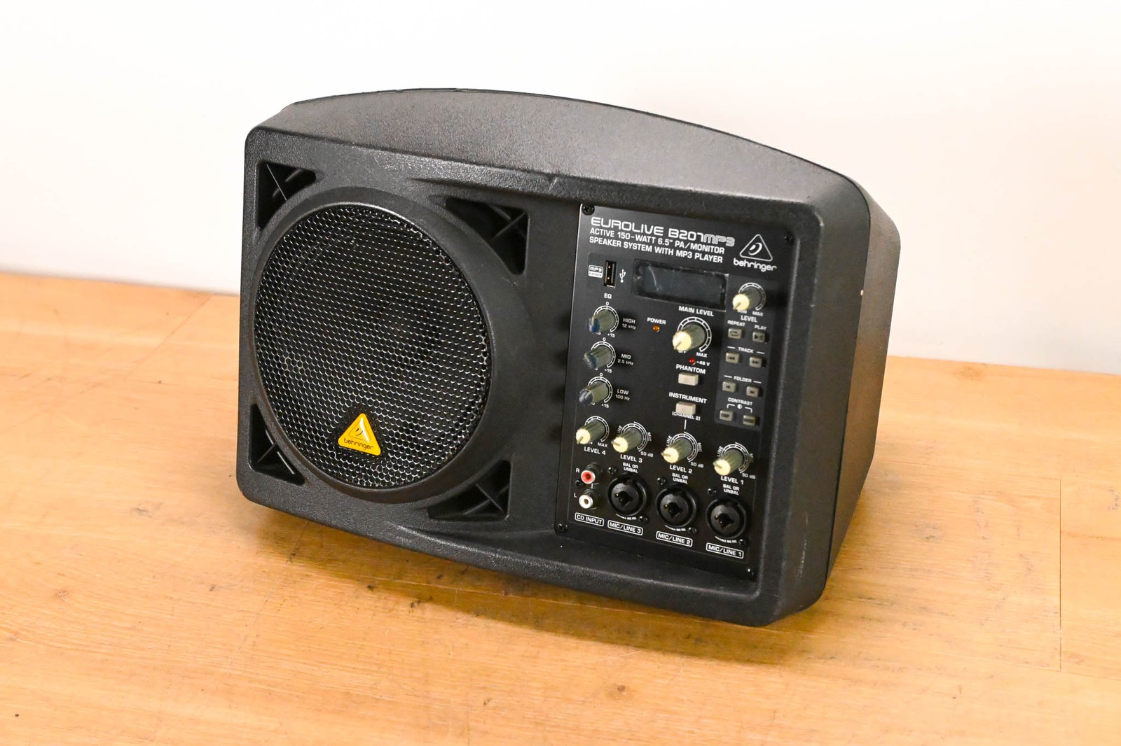 Behringer EUROLIVE B207MP3 150W PA/Monitor Speaker w/ MP3 Player CG01ZJB