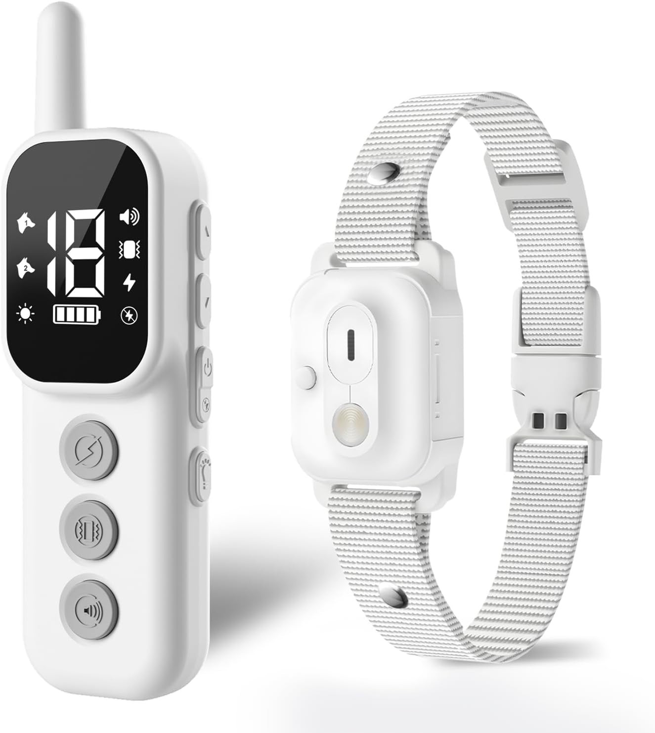 Professional Dog Training Collar with Remote & 3300FT Range - Waterproof & LED