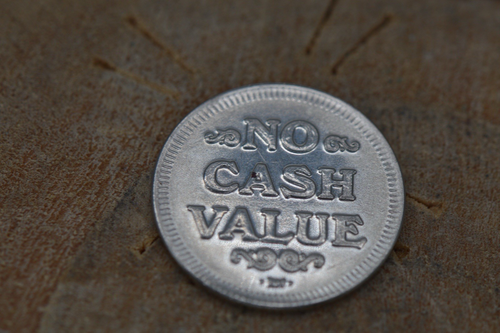No Cash Value Token Circulated Eagle & Shield Design Stars