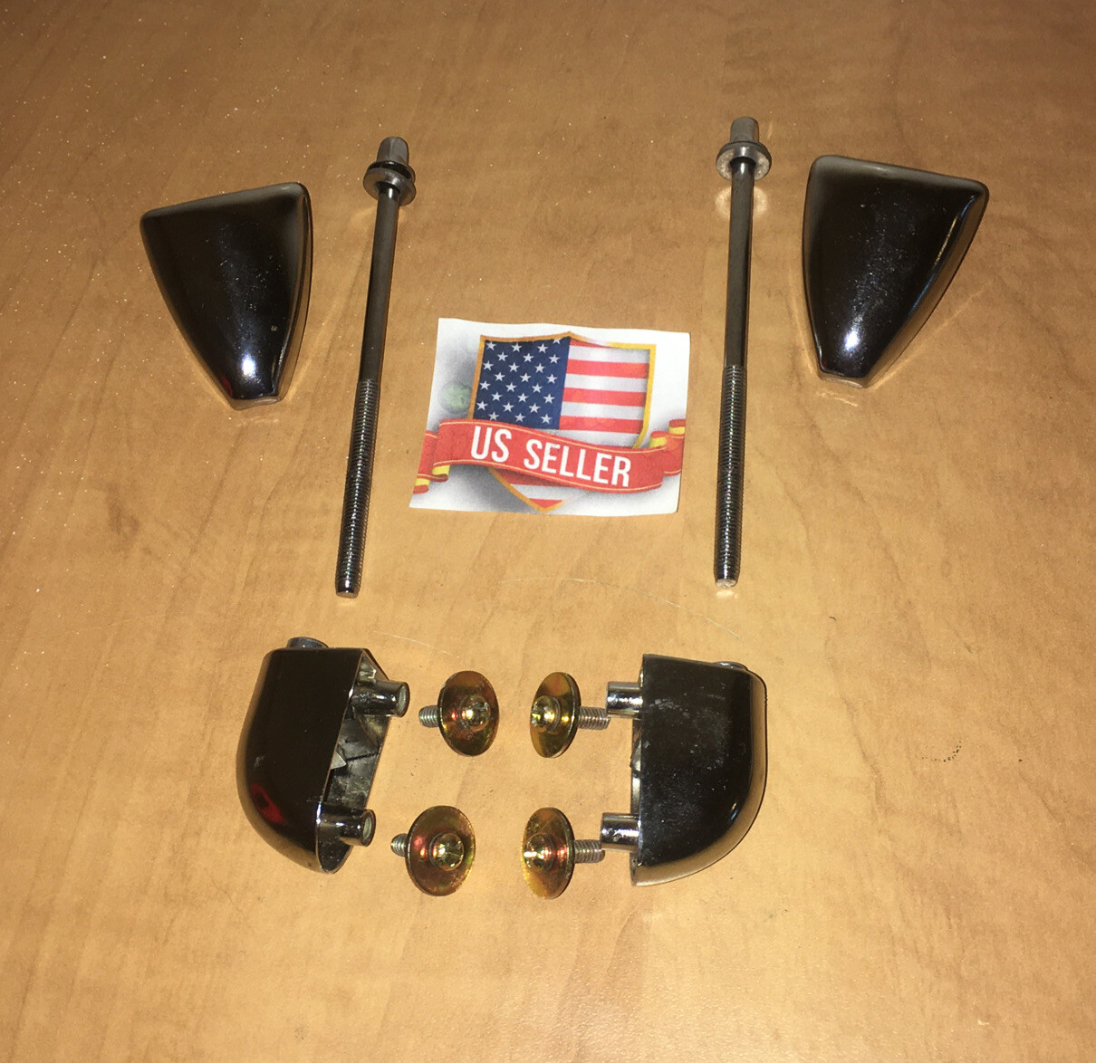 2 Bass Drum Hoop Rim Claws+Tension Rods Lugs 22” Kick TROD PDP By DW Encore NICE