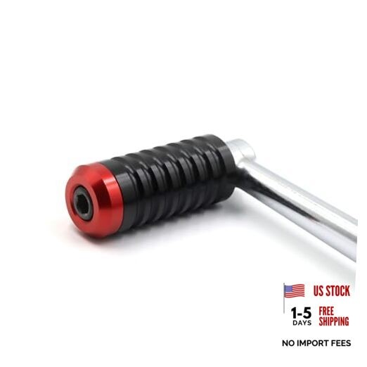 Shifter Pegs For Touring、Softail、Sportster、Dyna， Black & Red