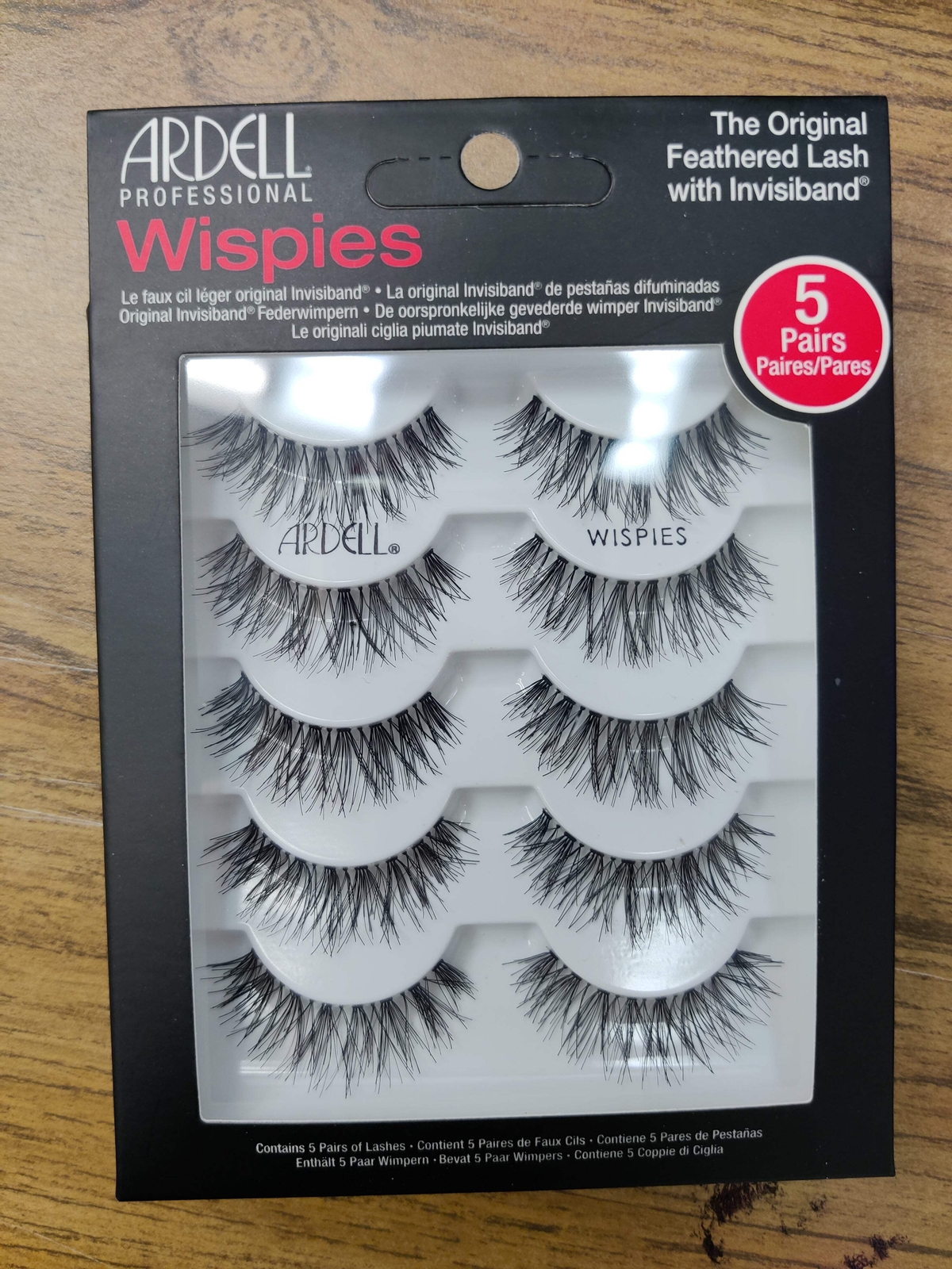 Ardell eyelash 5 Pack Wispies #68984