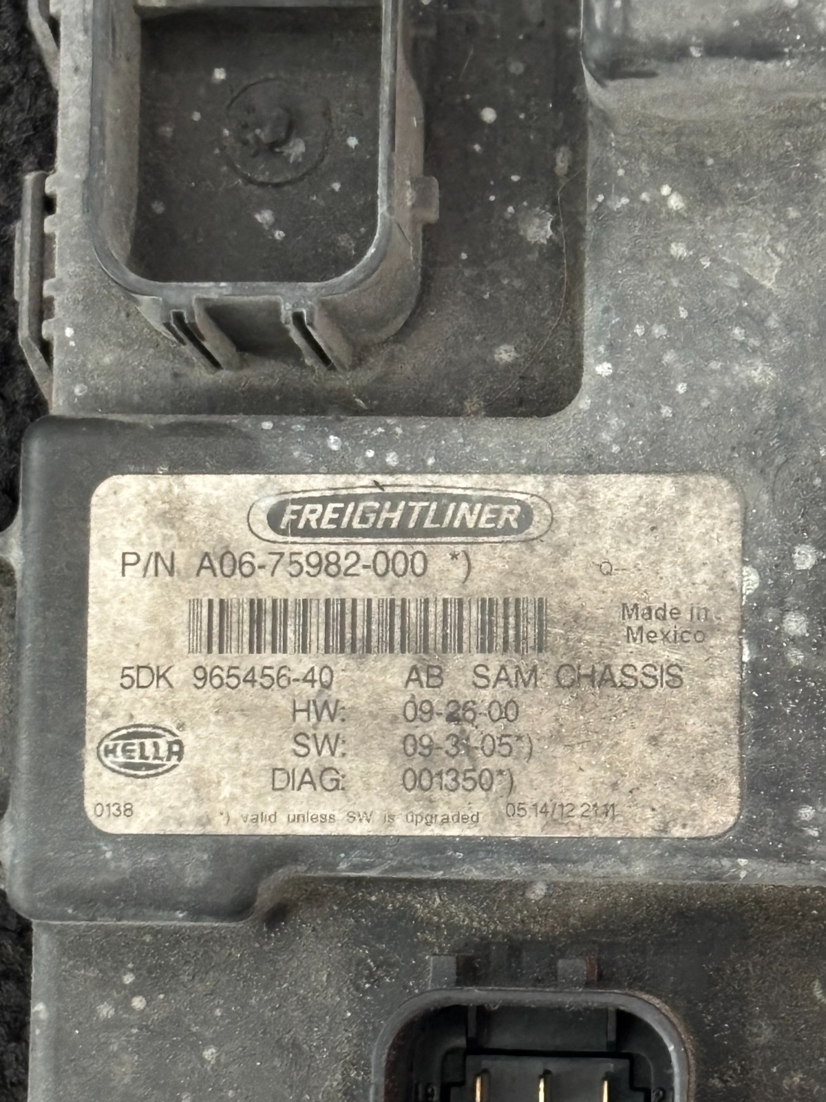 Freightliner Cascadia SAM Chassis Module A06-75982-000