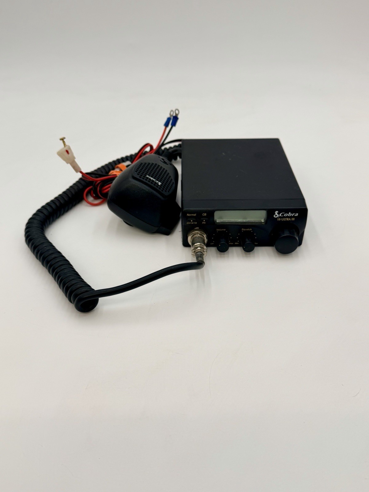 Cobra 19 Ultra III CB Radio with Microphone Untested Sold As-Is