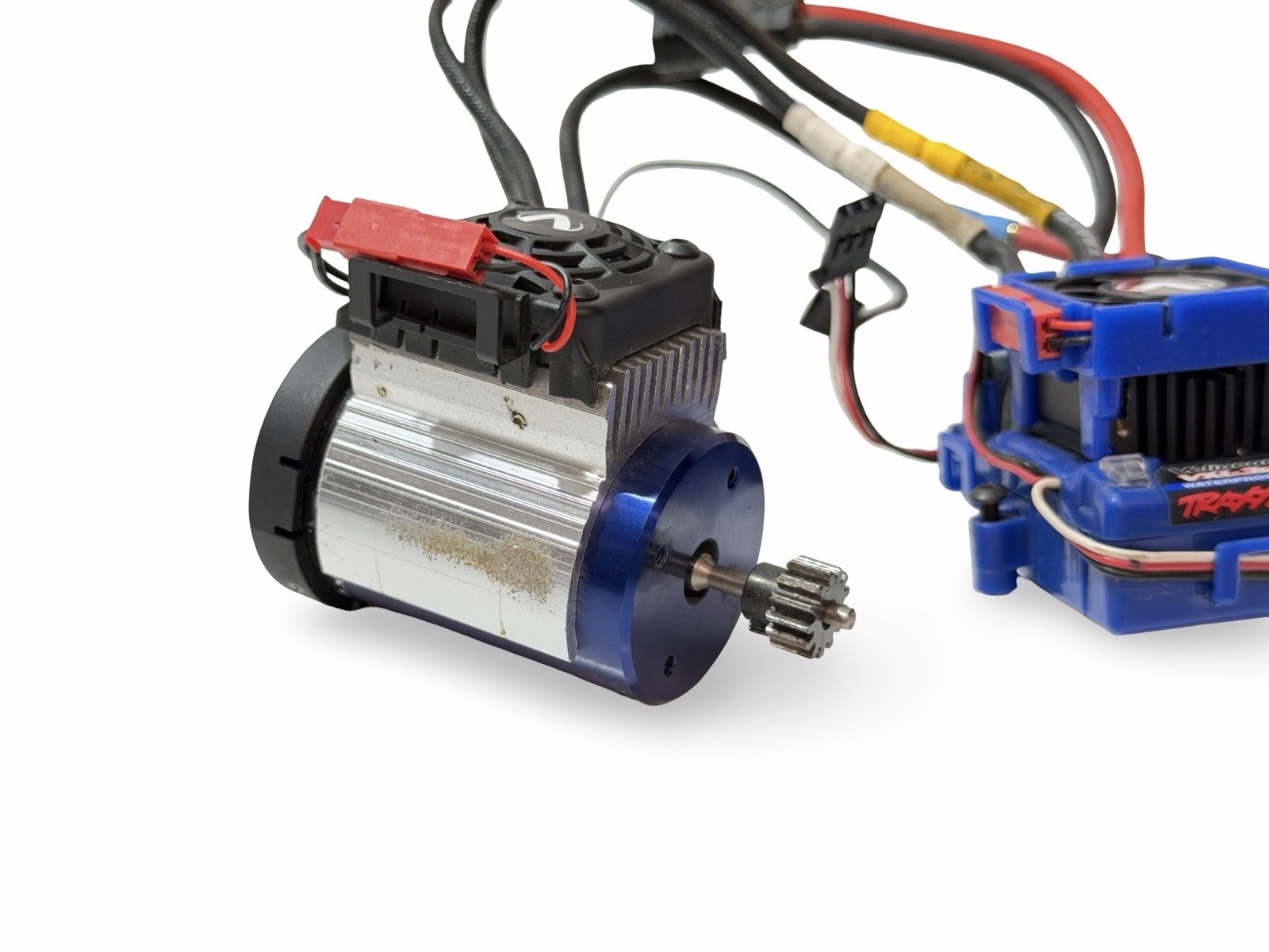 Traxxas VXL-3s Brushless ESC 3355R & 3500KV Motor 3351R 4pole With Cooling Fans