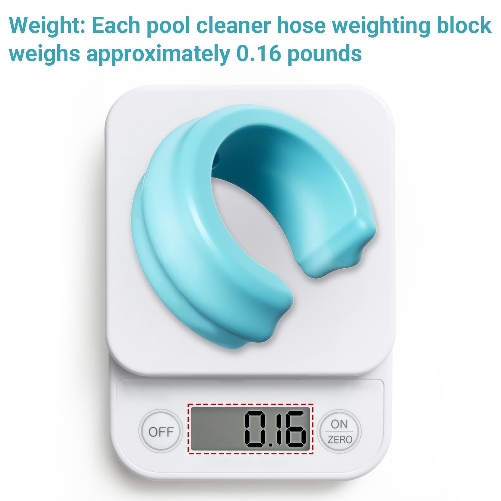 Pool Cleaner Hose Weight, 4 Pack
