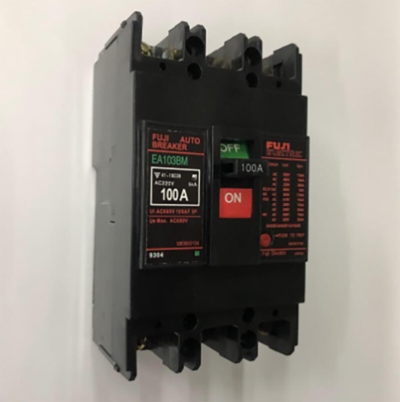 One New Fuji EA103BM 3P 100A Circuit Breake #Y