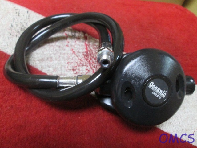 SCUBA DIVING PRE-OWNED OCEANIC DELTA SECOND STAGE REGULATOR ADJUSTABLE AIR FLOW