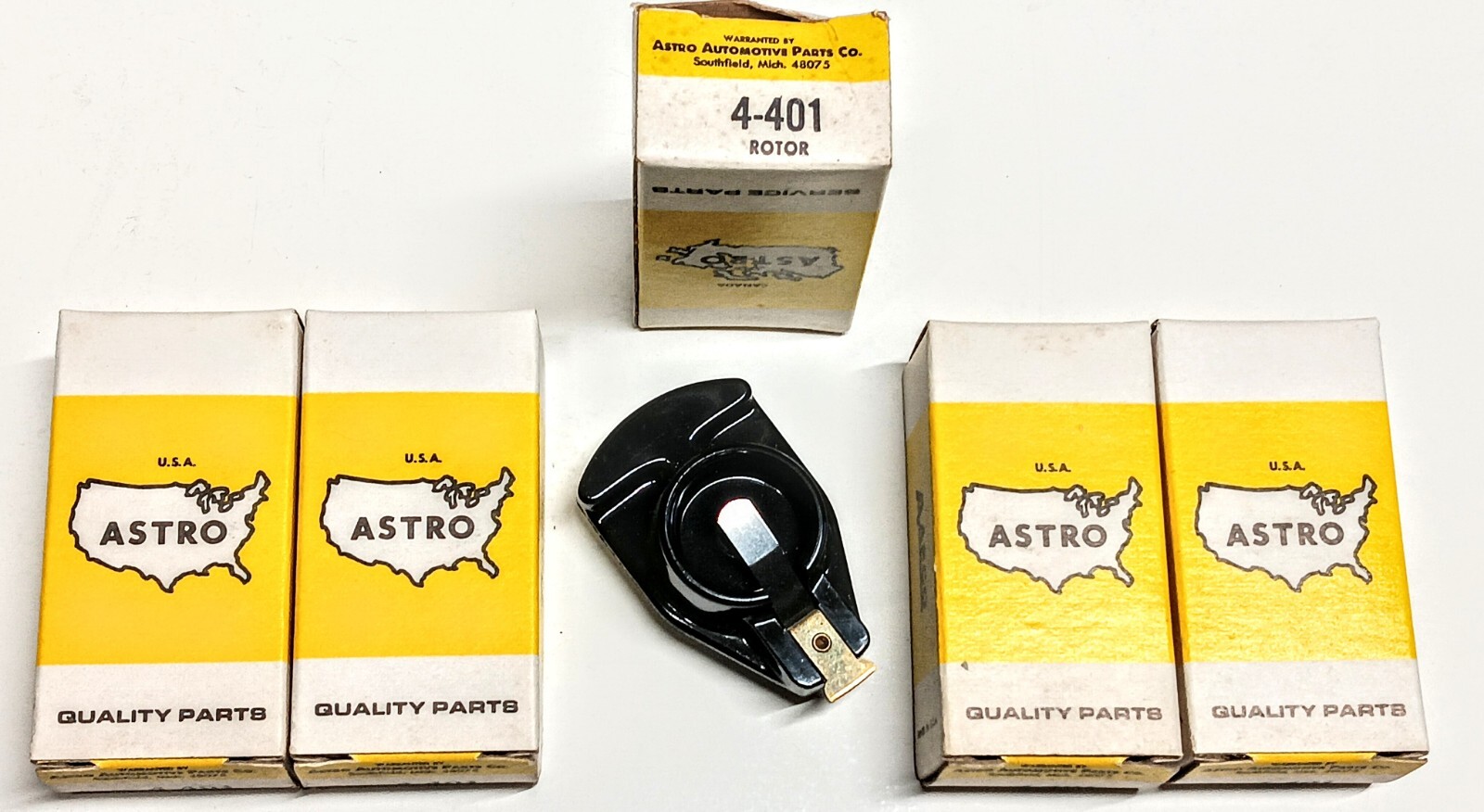 LOT OF 5 *NORS*1946/64 FORD CAR■1946/60 PU■1950/64 TRACTOR DIST ROTOR ■ USA MADE
