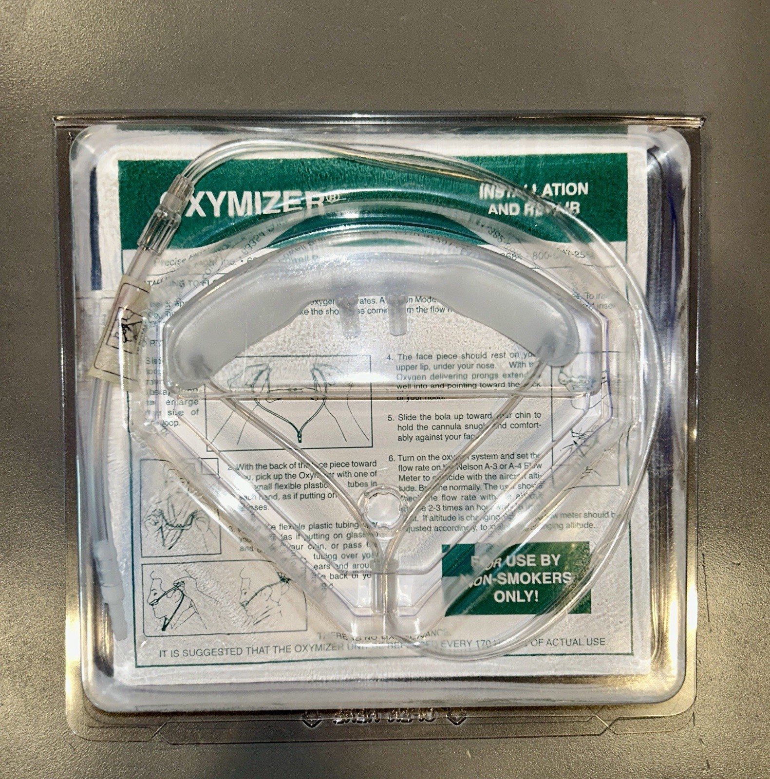 Oxygen Mask Oxymizer by Precise Flight PN 020N0001-1