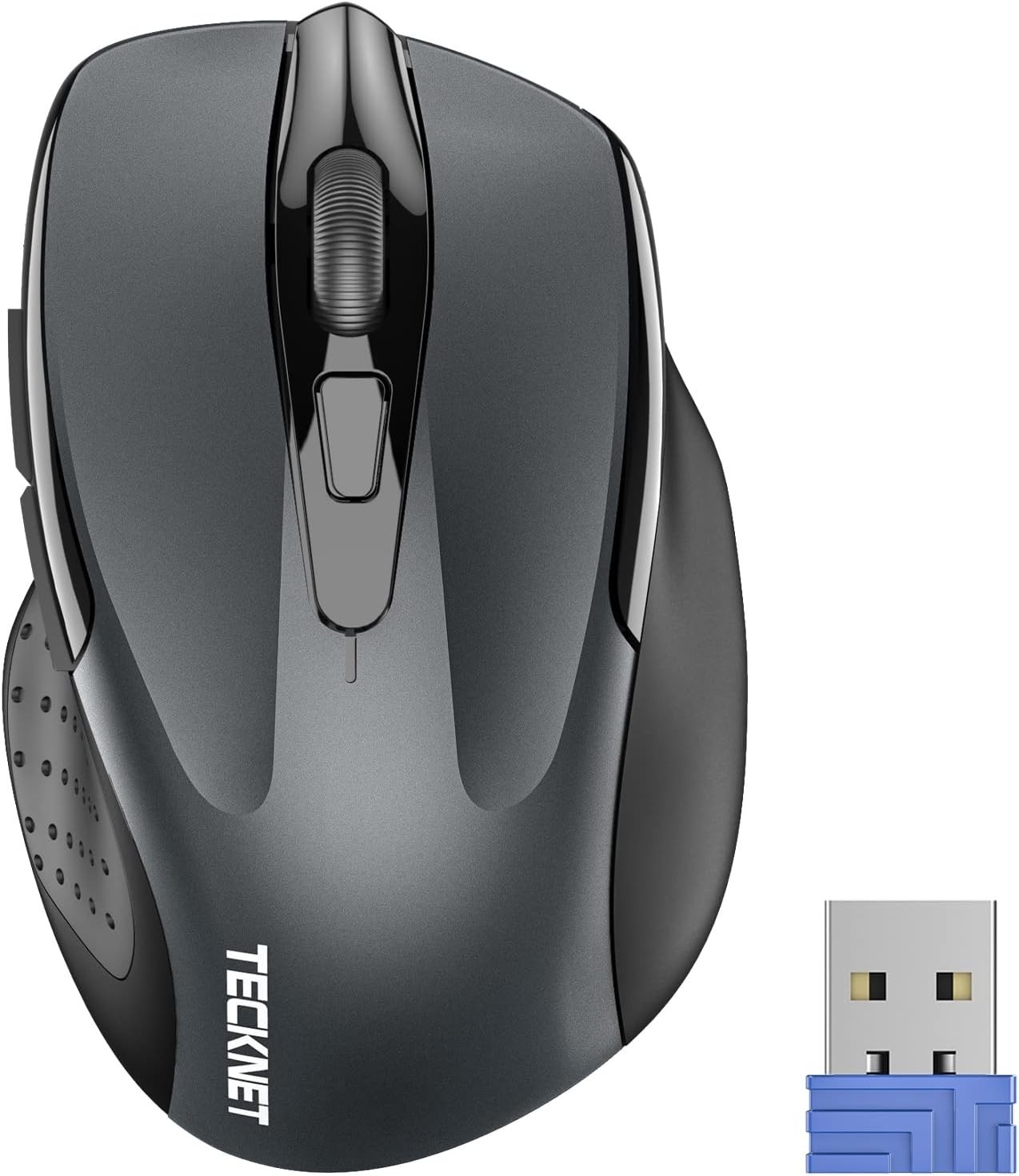 Comfortable 2.4 GHz Long Range Wireless Mouse 1600 DPI 15M Working Distance