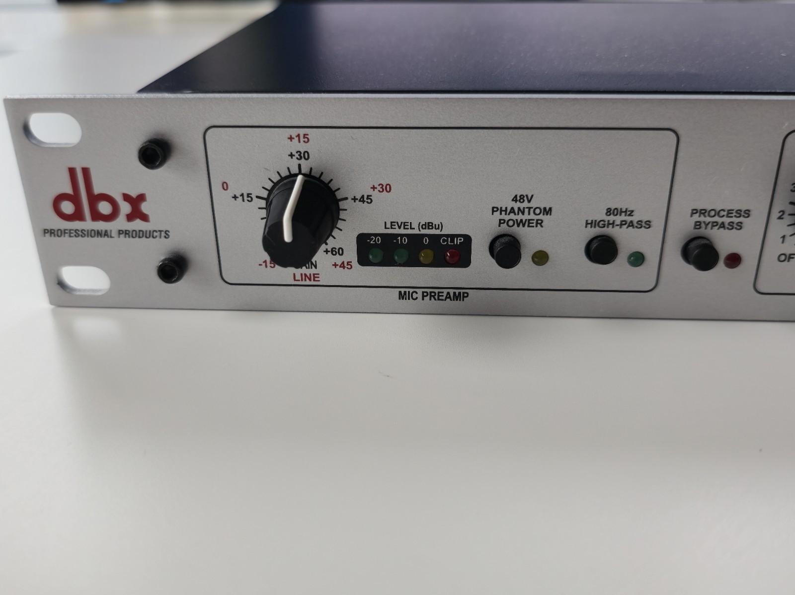 DBX 286s Microphone Preamp Channel Strip Compressor Dynamics Processor