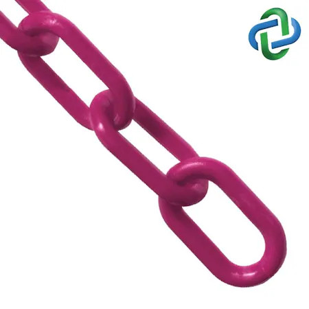 Mr. Chain Magenta Plastic Chain 2"(#8,51 mm)x25 50018-25 Mr. Chain 50018-25