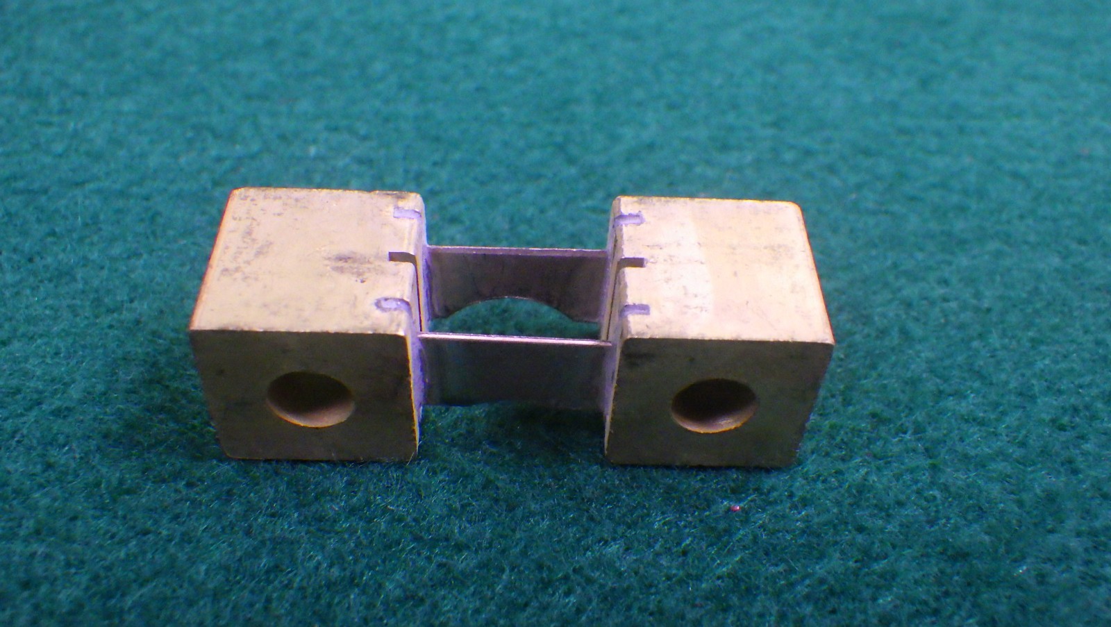 NOS Vintage Electronics Brass Shunt 60A 50mV Mini