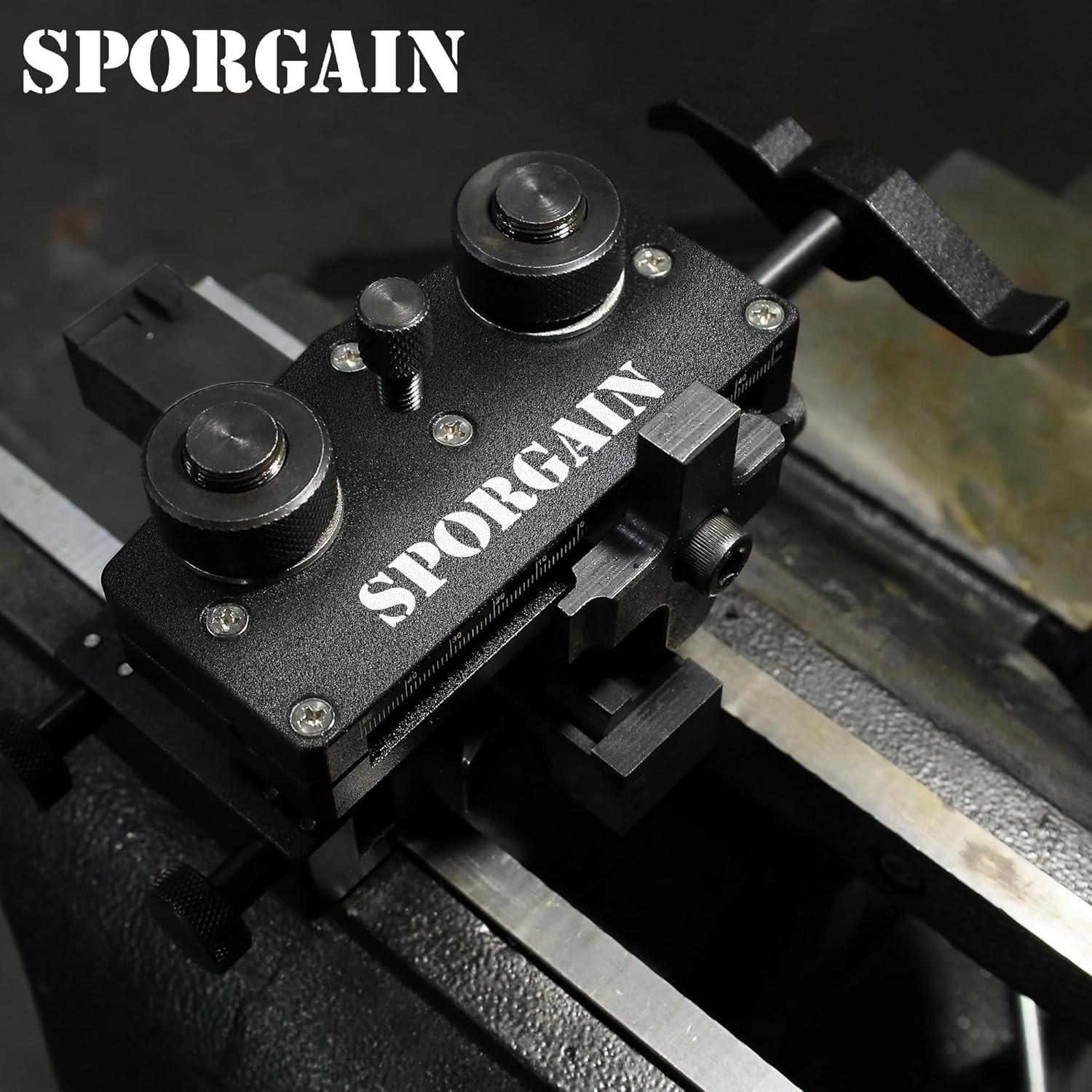 Pistol Sight Pusher Tool for Square Slides Front & Rear Sight Adjustment(Cyan)