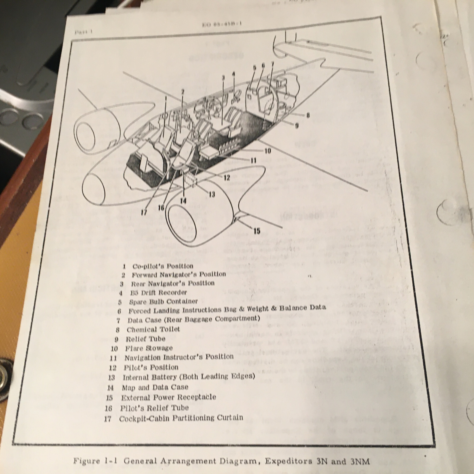 Beech 18, RCAF Expeditor III , C-45 Pilot's Operating Instruction Handbook