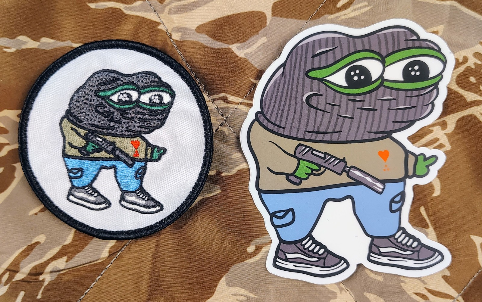 Privateer Group - Skimask Pepe - Patch and Slap - Not WRMFZY SUPDEF FOG KOOKS