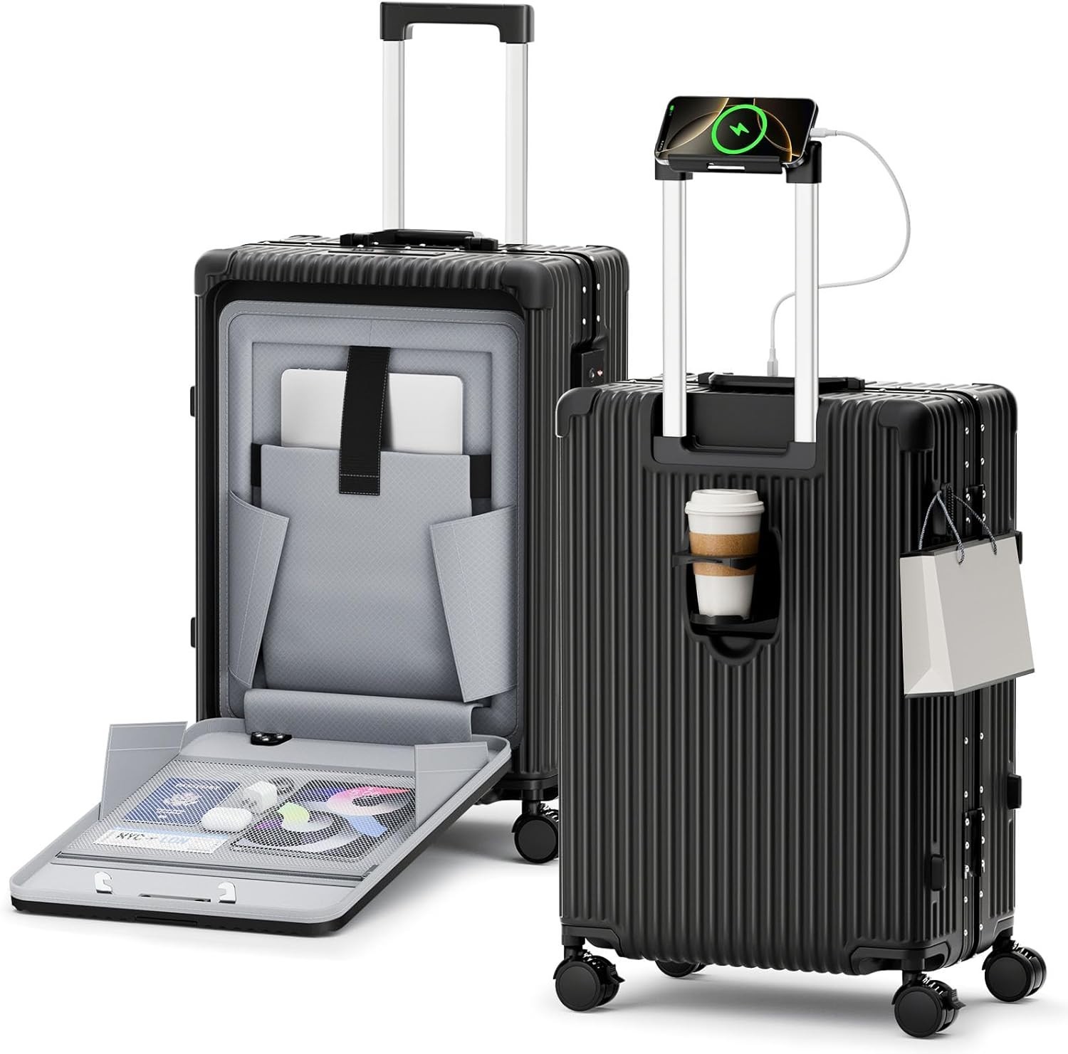 Carry On Luggage Noble TSA Airline Approved Suitcase Carry-on (20 Inch)