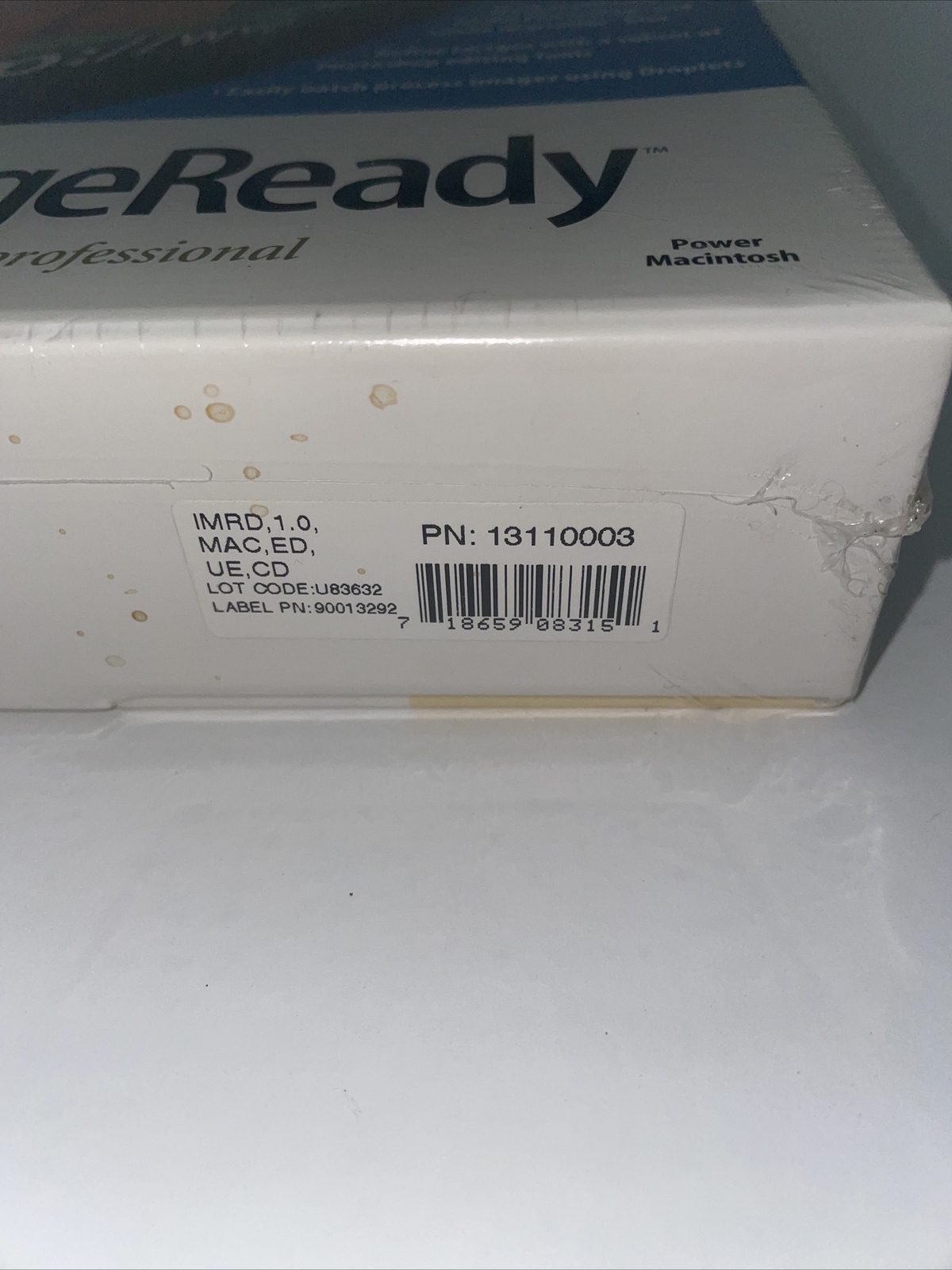 Adobe ImageReady Software Vintage 1.0 Education Version SEALED Macintosh ￼$129