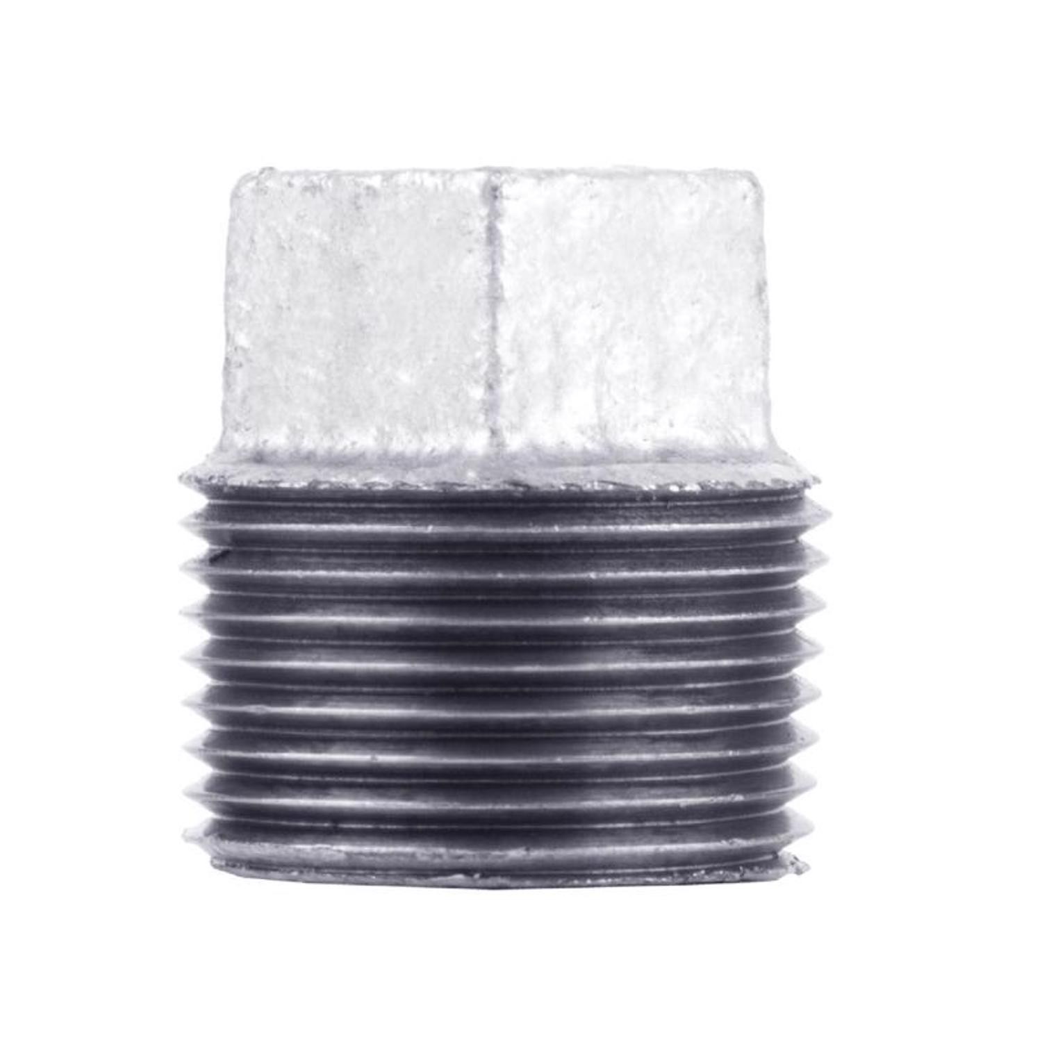 BK Products 511-804BG Malleable Iron Square Head Plug 3/4 MPT in. (Pack of 5)