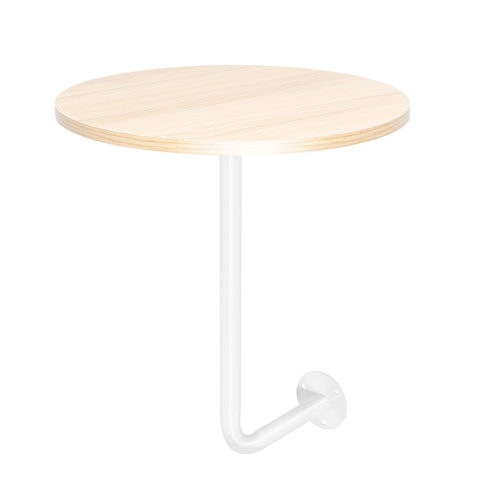 L-Type Round Table Wall-Mounted Bar Table Snack Table Minimalist Style
