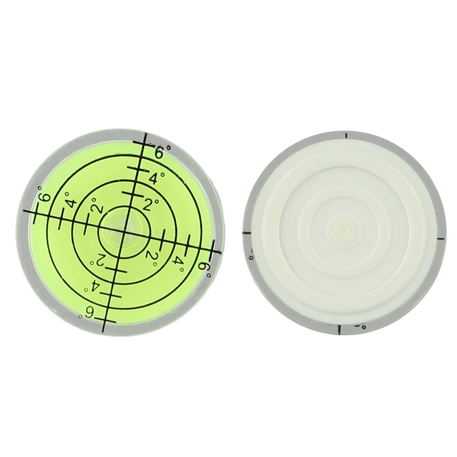 2 Pcs Wear Resistant Degree Mark Bubble Level 32 * 7mm Precision Bubble Level
