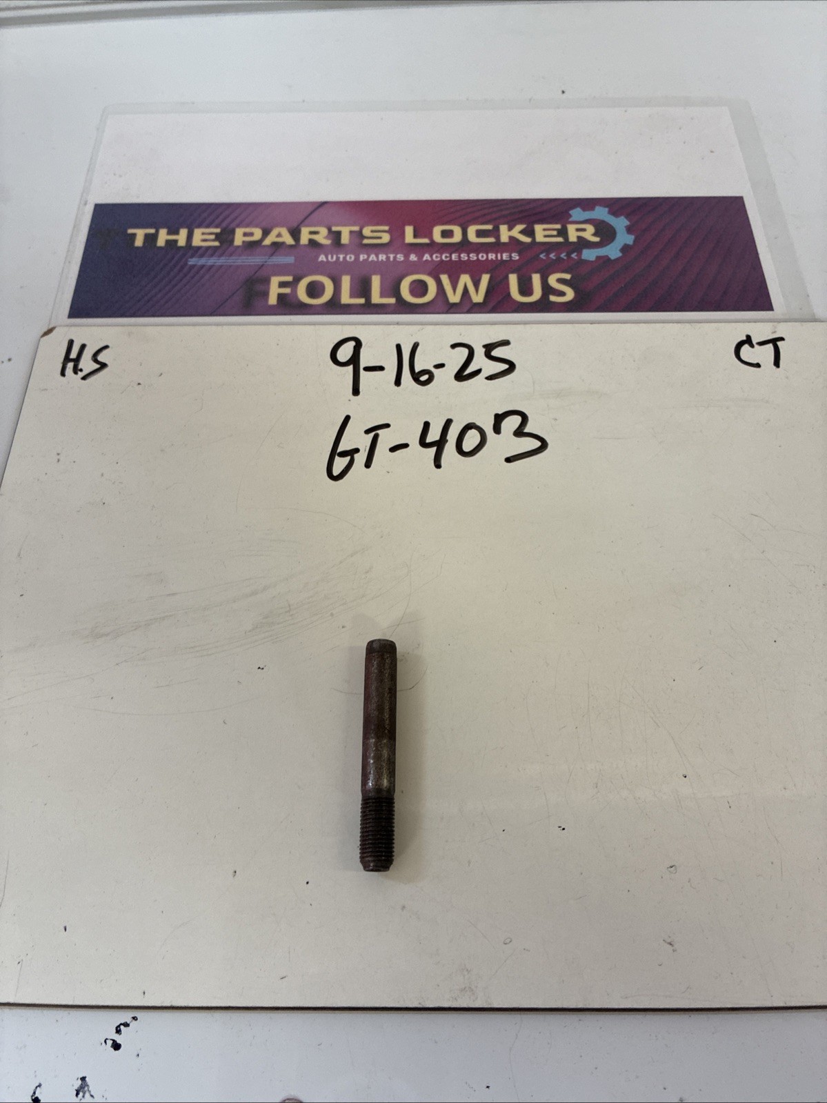 (1) Dorman 693-005 3/8-24x2-1/2" Rocker Arm Studs GM, Genuine Dorman Product,