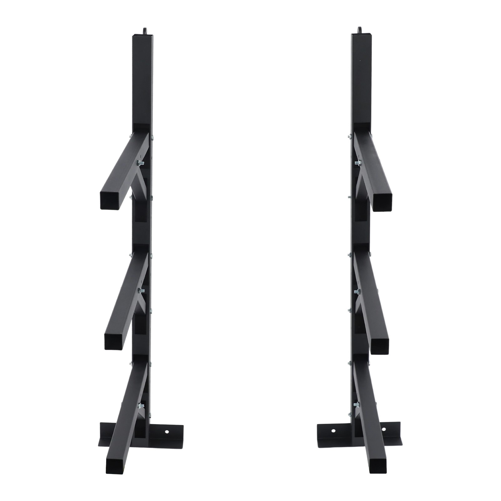 2Pcs Container Shelving Bracket Set 3-Tier Cargo Container Storage Shelf Bracket