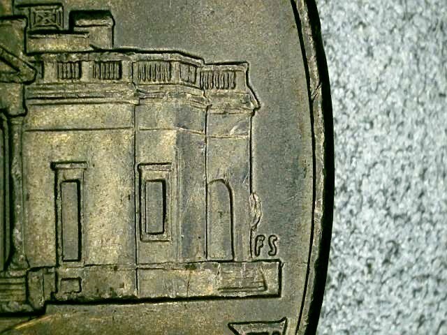 2016-P Jefferson Nickel Multiple Reverse And Obverse Die Chips. Errors. 16A