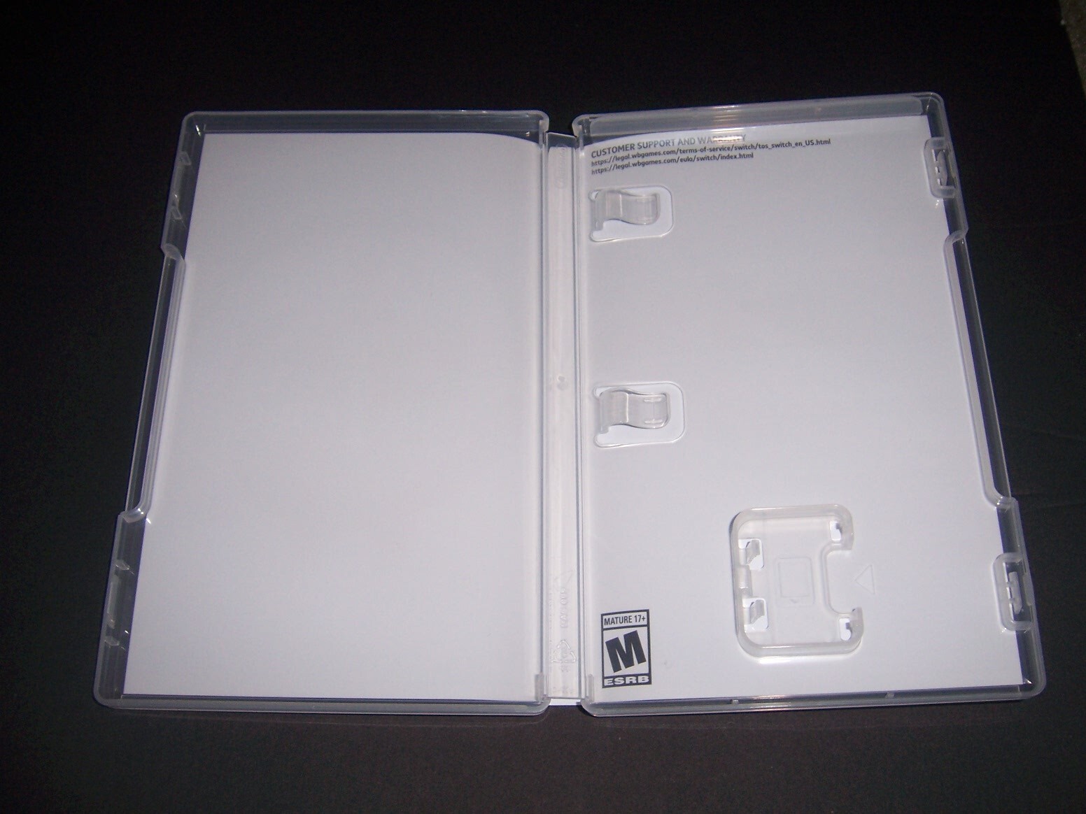 Authentic Replacement Case Box *Case Only* for Mortal Kombat 1 Nintendo Switch