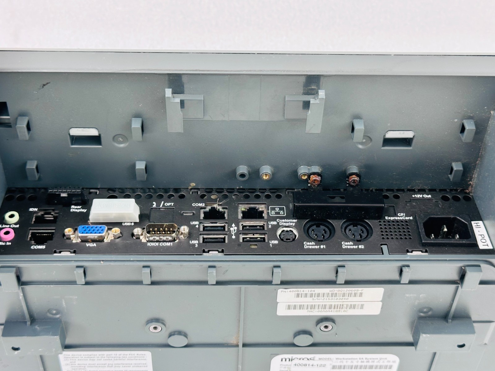 Micros Micros Workstation 5A System Unit POWERS ON AND WORKS FREE SHIPPING 🚚