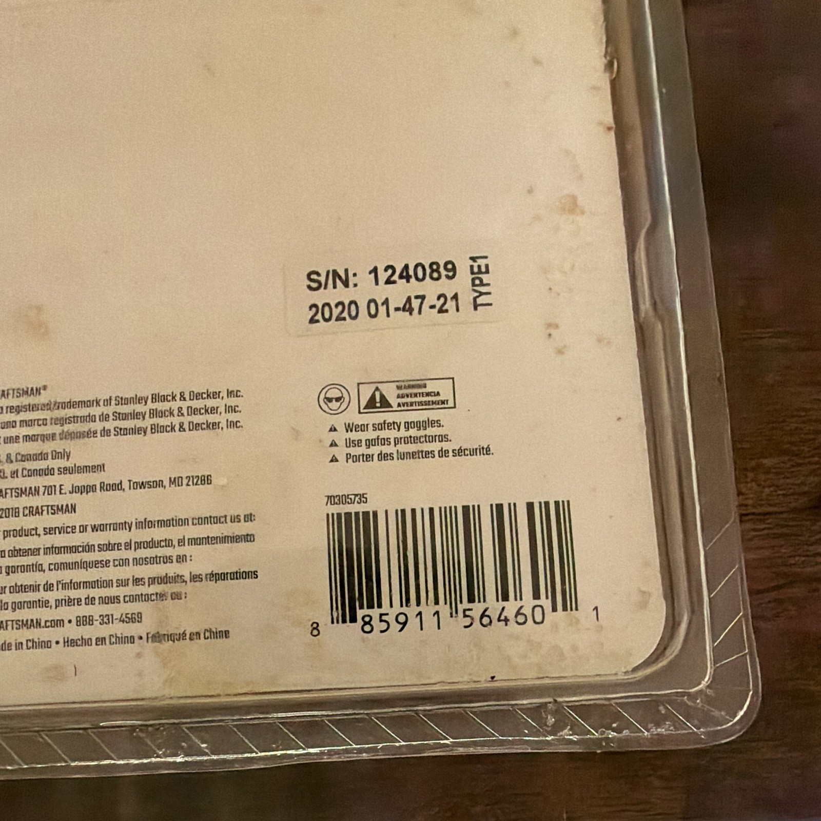 Craftsman CMHT77620 Stud Sensor Center Find & Live Wire Detection